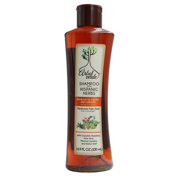 Arbol Verde Natural Anti Hair Loss Shampoo with Natural Plants, 500 ml