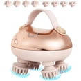 thumbnail image 1 of Arboleaf Electric Scalp Massager, IPX7 Waterproof Rechargeable Head Massager with 8 Removable Silicone Claws, Rose, 1 of 6