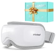 Arboleaf Eye Massager with Heat, Heated Massage Eye Mask with Music | Vibration Massage for Head Tension, Eye Strain, Dry Eyes & Dark Circles