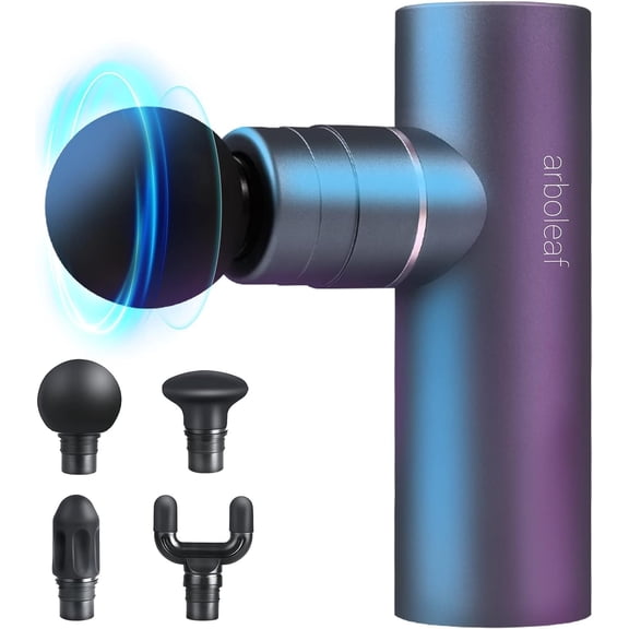 arboleaf Massage Gun, Deep Tissue Percussion Massager – FSA-HSA Eligible, Match Day Recovery for Soccer Fans, Portable & Ultra-Quiet