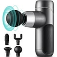thumbnail image 1 of Arboleaf Mini Muscle Massage Gun Deep Tissue Waterproof Massager with 4 Silicone Heads, 1 of 7