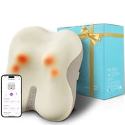 Arboleaf Cordless Shiatsu Back Massager with Heat, Deep Tissue for Pain Relief, Bluetooth App, Christmas for Men Women Dad Wife Mom Gifts
