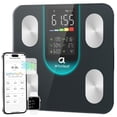 thumbnail image 1 of Arboleaf Smart Body Fat Scale – 4-Electrode BIA Digital Bathroom Scale, App Sync, 14 Metrics, 400lb Capacity, 1 of 7