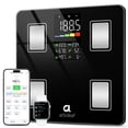 thumbnail image 1 of Arboleaf Smart Scale Digital Bathroom Scale - 14 Body Data Analysis, 396 Lb Capacity, Black, 1 of 10