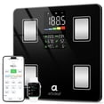thumbnail image 1 of Arboleaf Smart Scale Digital Bathroom Scale - 14 Body Data Analysis, 396 Lb Capacity, Black, 1 of 10