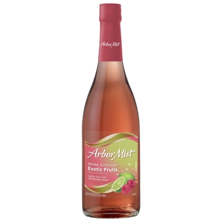 Arbor Mist Exotic Fruit White Zinfandel Fruit Wine, 750ml Bottle, 6% ABV