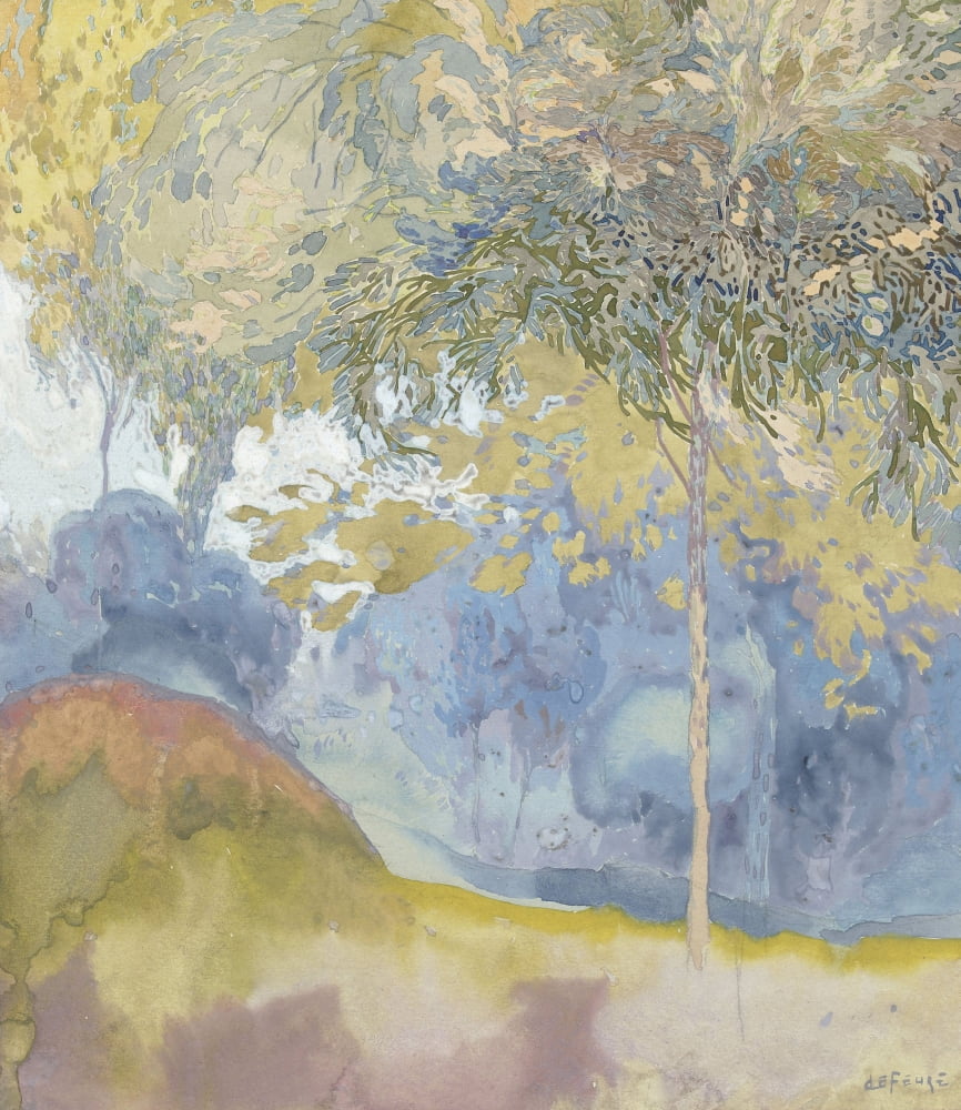Arboreal Landscape Canvas Art - (24 x 36)