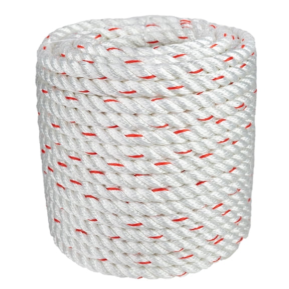 Arborist Bull Rope | High Strength Polyester | Tree Hoist Rigging Line | 3/4 inch x 300 feet, no eye splice