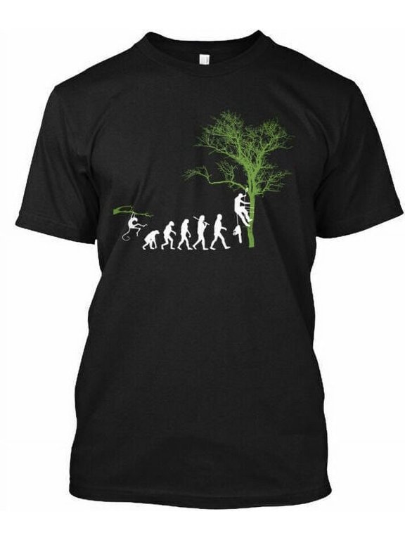 Arborist Evolution T-Shirt Made in the USA Size S to 5XL