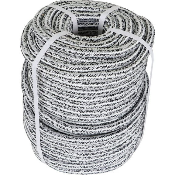 Arborist Rope, 5/8 Inch by 200 Feet 24 Strand High Strength Tree Rope for Flagpole Halyard Clothesline Camping Sailing Swings