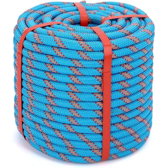 Arborist Rope Climbing Rope 48 Strands 1/2 Inch Tree Rope for Climbing Tree Swing Pulling Sailing