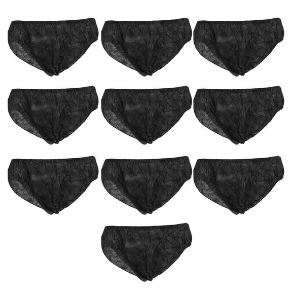 Arborister 10Pcs Men's Emergency Briefs: Underpants for Men