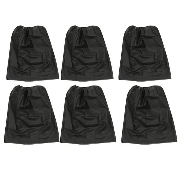 Arborister 10Pcs Non-woven Spa Wrap Bathrobe Set - Black