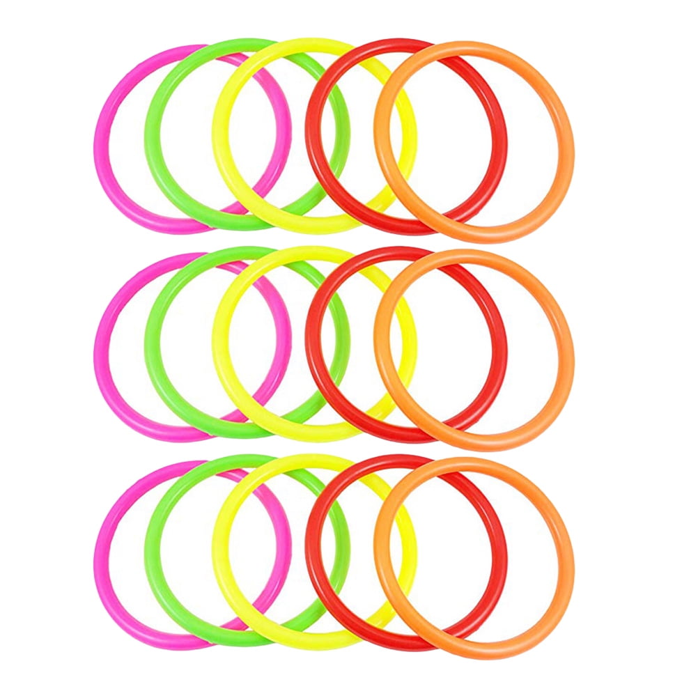 Arborister 15cm Plastic Ring Toss Game for Kids - Fun Outdoor Backyard Agility Practice