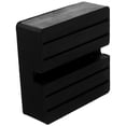 thumbnail image 1 of Arborister 1pc Square Jack Stand Pad Extra Heavy Duty Rubber Pad Universal Jack (Black), 1 of 11