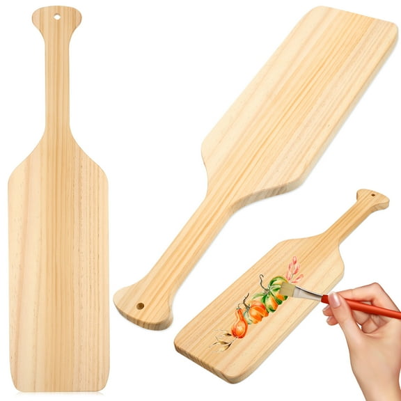 Arborister 2 Pine Paddles for DIY Crafts and Home Decor