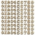 thumbnail image 1 of Arborister 200pcs Unfinished Wooden Numbers for DIY Crafts/Home/Birthday Props - 15MM, 1 of 10