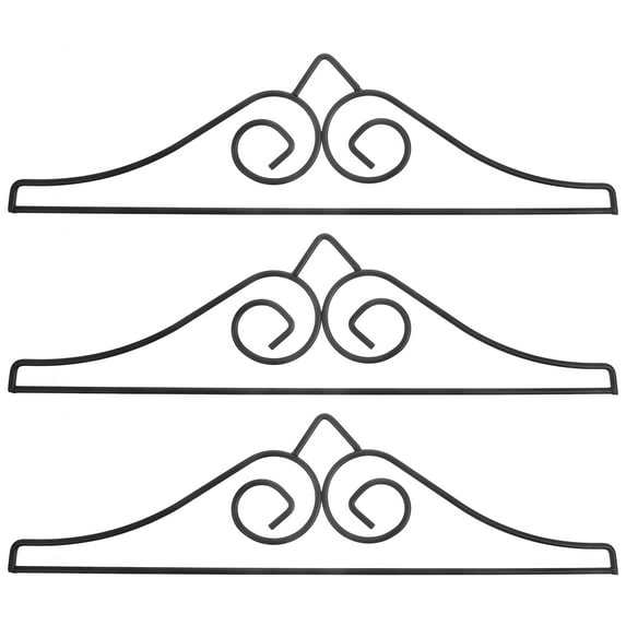 FRCOLOR 3pc Garden Flag Hanging Rack - Sturdy Metal Pole Accessories For Outdoor Yard Flags, Ideal For 12x18 Flags, Perfect For Parties And Decor