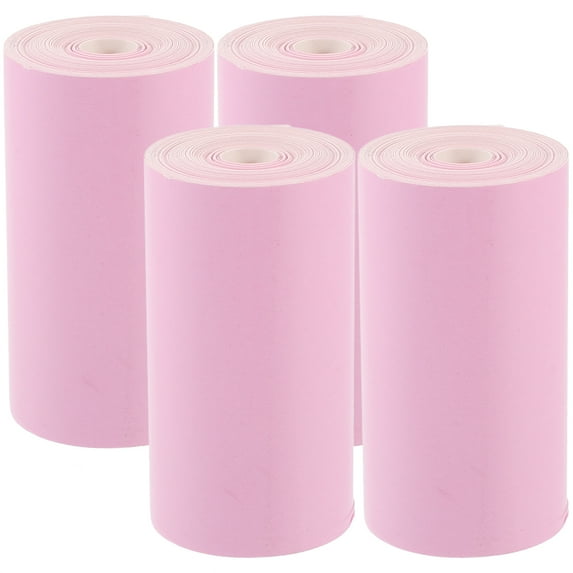 Arborister 4 Rolls 2.2" Thermal Receipt Paper for POS Printer (Pink)