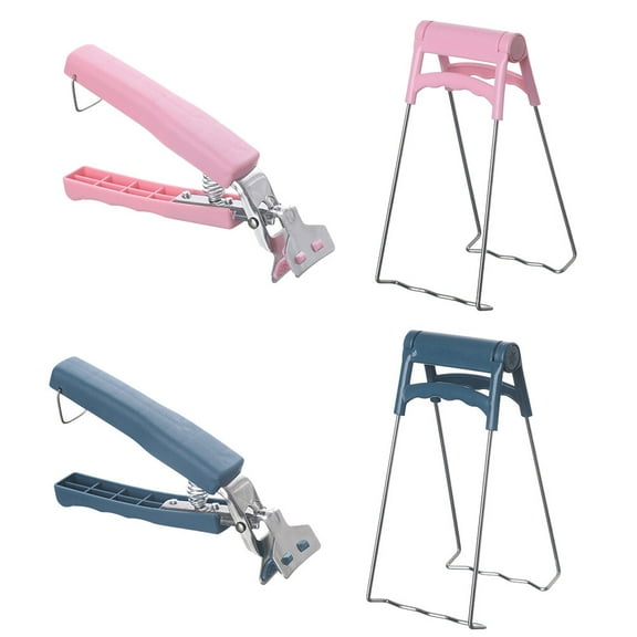 Arborister 4Pcs Stainless Steel Bowl Clip Hot Plate Gripper Set Kitchen Gadgets