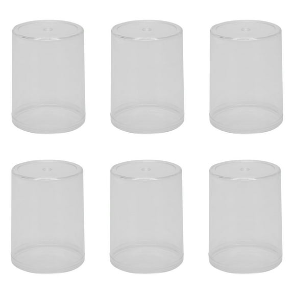 Arborister 6pcs Clear Display Case for Action Figures Toys