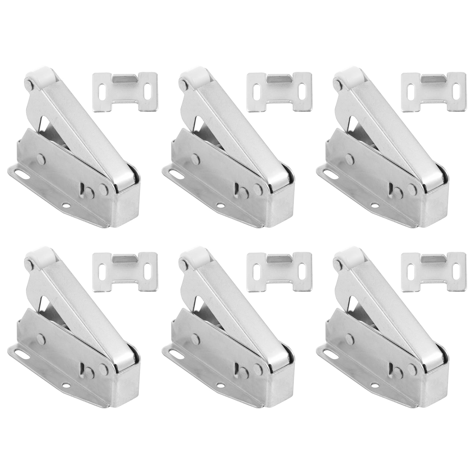 Arborister 6pcs Push Catch Spring Self-locking Catch with 36 Screws for ...