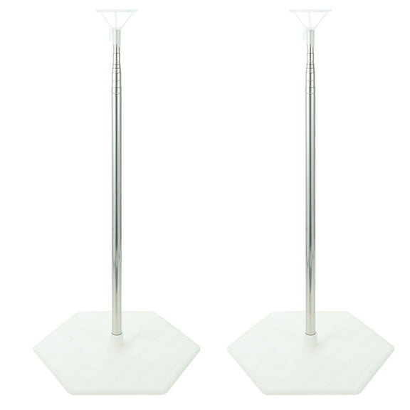 FRCOLOR Durable Metal and Plastic Balloon Stand Kit for Daily Color Suitable for Parties Weddings 2 Sets