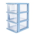 thumbnail image 1 of Arborister Blue 3-Drawer Office Storage Organizer, 1 of 10