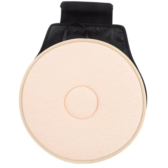 Arborister Car Rotating Cushion Round Thick Pad Beige Auto Pain Relief Disc Pillow