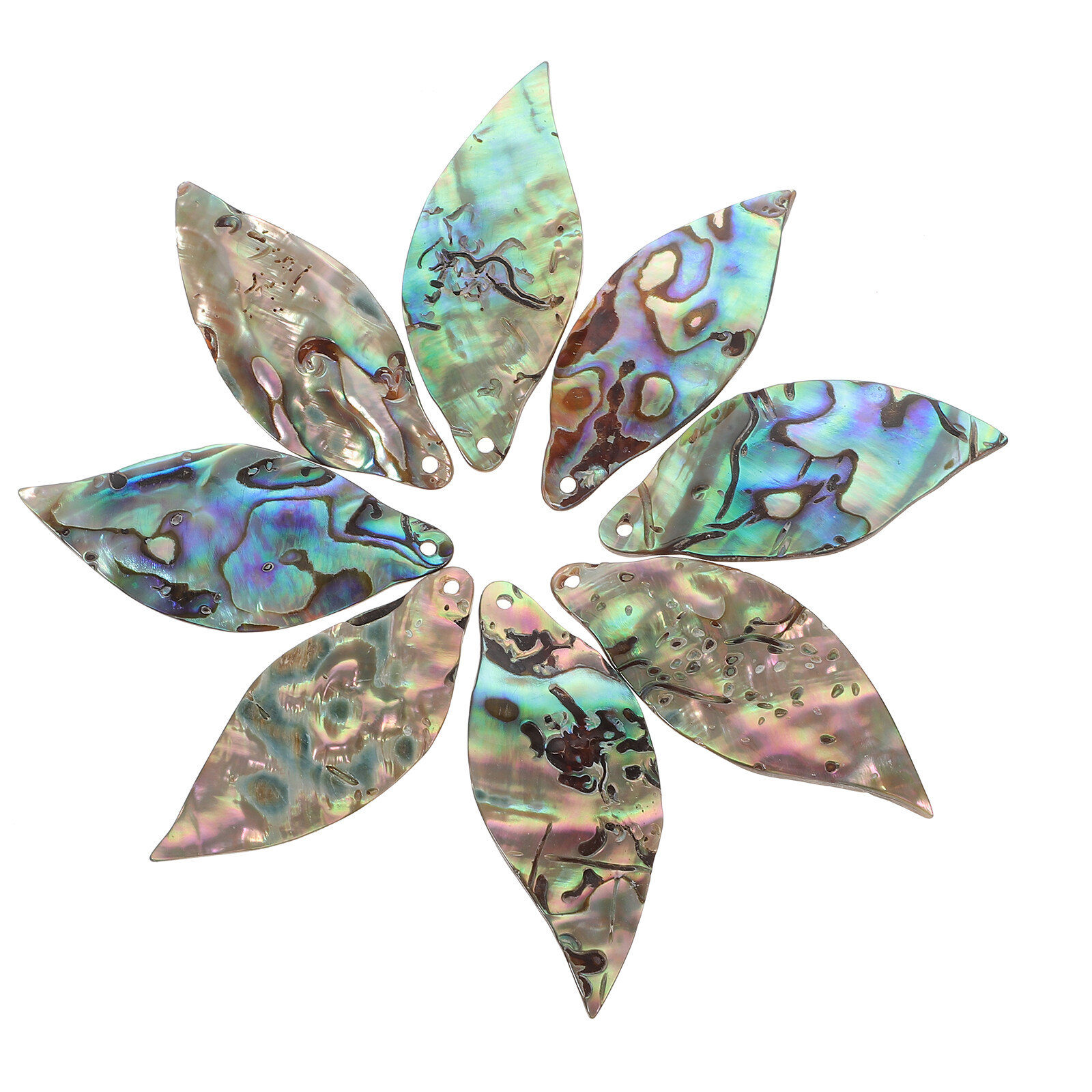 Arborister Leaf abalone charms beads Shape Pendant Charms Jewelry ...