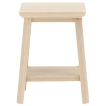 Arborister Mini Wooden Stool - Unpainted Chair - Furniture Accessory