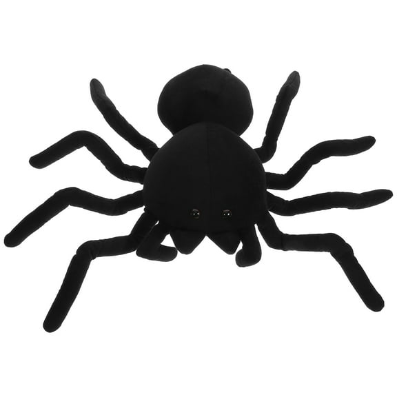Arborister Realistic Black Spider Plush Pillow - Kids Gift