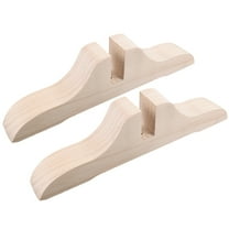 Arborister Room Divider Stand 2pcs Screen Panel Feet Screen Partition Base Support A