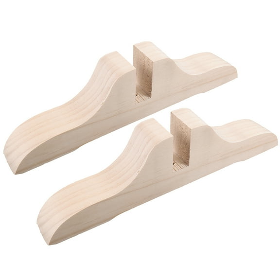 Arborister Room Divider Stand 2pcs Screen Panel Feet Screen Partition Base Support A