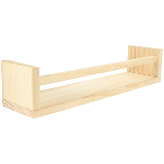 Arborister Rustic Wood Floating Shelf for Home & Office Storage