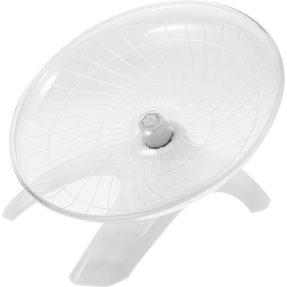 Hamster Wheel For Small Pets - 8 Inch Silent Exercise Wheel For Hamsters, Guinea Pigs, And Gerbils With Stand - Durable Plastic And Sturdy Base