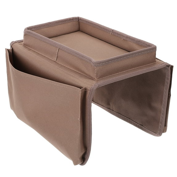 Arborister Sofa Armrest Organizer with Cup Holder & 4 Pockets