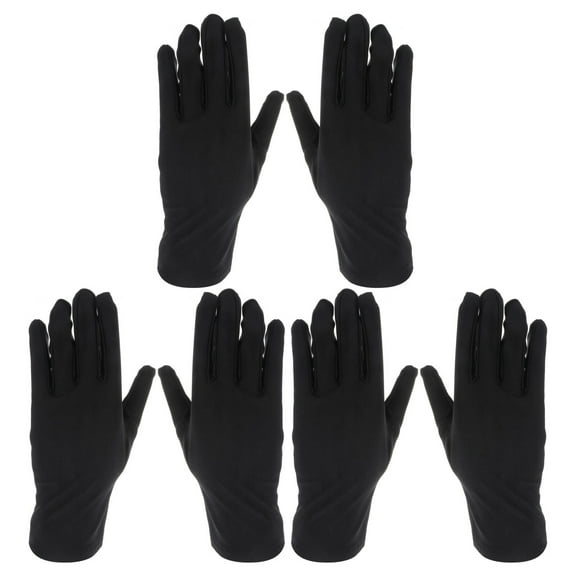 Arborister Black Spandex Jewelry Inspection Gloves for Adults - , Comfortable Fit for Precision Handling