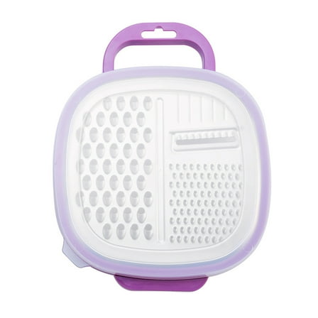 Arborister Stainless Steel Cheese Grater with Container & Lid for Vegetables & Fruits