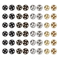 thumbnail image 1 of Arborister Stainless Steel Sew-On Snap Buttons: 40Pcs 5mm Metal Snap Fasteners, 1 of 10