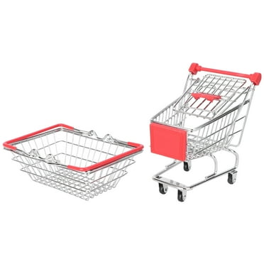 Arborister Supermarket Handcart Shopping Cart - Snacks & Fruit Storage Basket