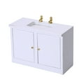 thumbnail image 1 of Arborister White Wooden Furniture Washing Table for House Decoration, 1 of 10