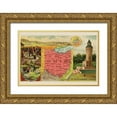 thumbnail image 1 of Arbuckle Brothers 14x11 Gold Ornate Wood Framed with Double Matting Museum Art Print Titled - Ohio, 1 of 4
