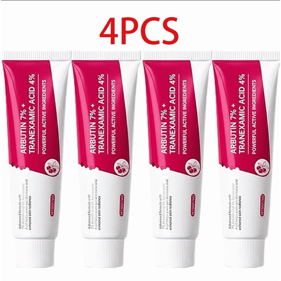 Arbutin 7% + Tranexamic Acid 4% Cream, Moisturizing, Hydrating, Even Skin Tone,Reduces Dark Spots & Pigmentation