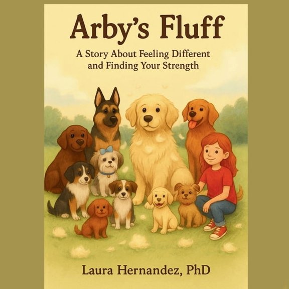 Arby's Fluff: A Story about Feeling Different and Finding Your Strength, (Paperback)