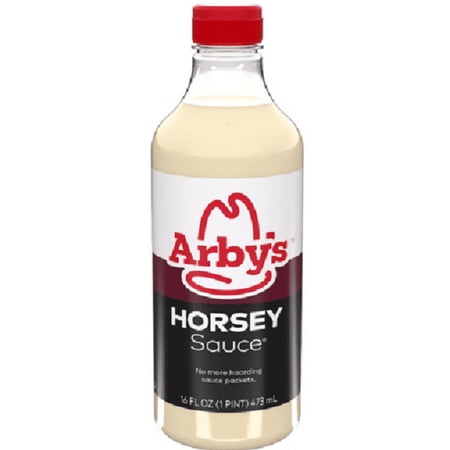 Arby's Horsey Sauce bottles, A Sauce for All Meat 16 Fluidoz (2 Pack)