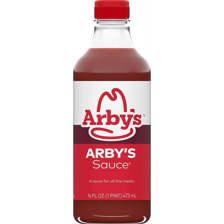 Arby's Famous Original Sauce, Sweet & Tangy with Hints of Vinegar, Garlic, and Onion, 16oz Bottle - Walmart.com Arby's Famous Original Sauce, Sweet & Tangy with Hints of Vinegar, Garlic, and Onion, 16oz Bottle - Walmart.com