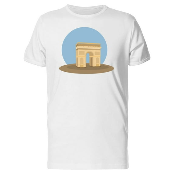 Arc De Triomphe, Paris, France T-Shirt Men -Image by Shutterstock, Male 4X-Large