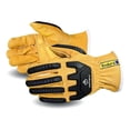 thumbnail image 1 of Arc Flash Gloves Goatskin Leather Cut Resistant Level 4 - Work Safety Gloves for Electricians, Mechanics, Construction (1 Pair), 1 of 2