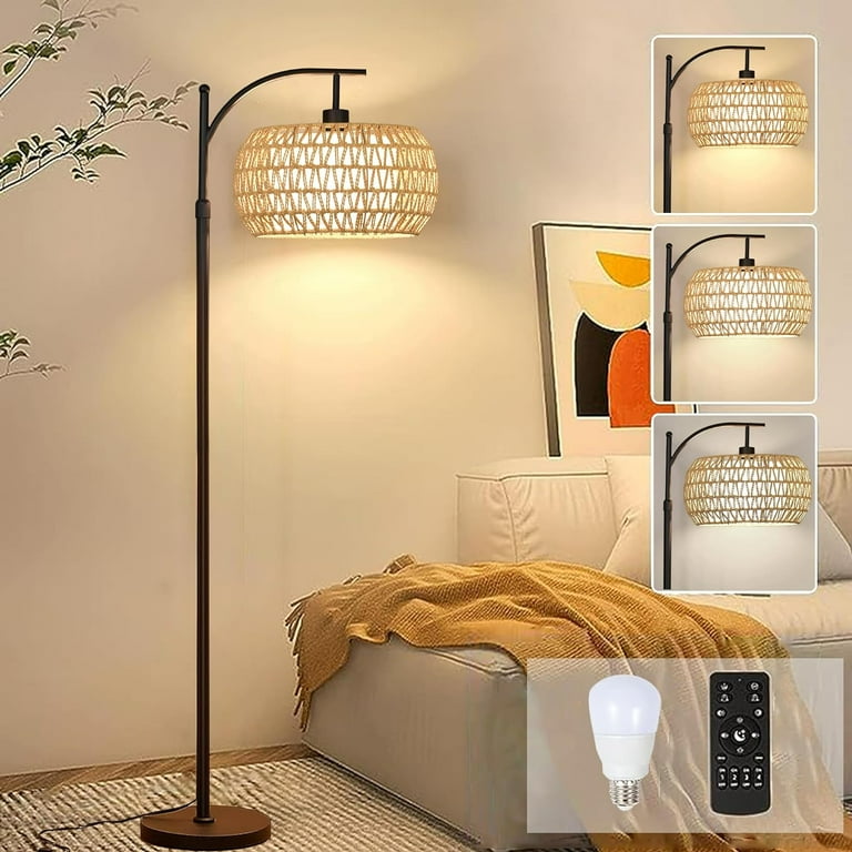 Tall boho lamp best sale